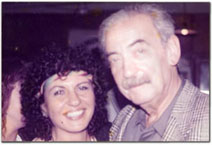 Con Juan Gelman