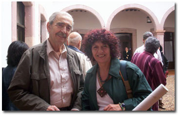María Neder y Juan Gelman